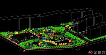 某居住小區(qū)景觀設(shè)計cad圖紙