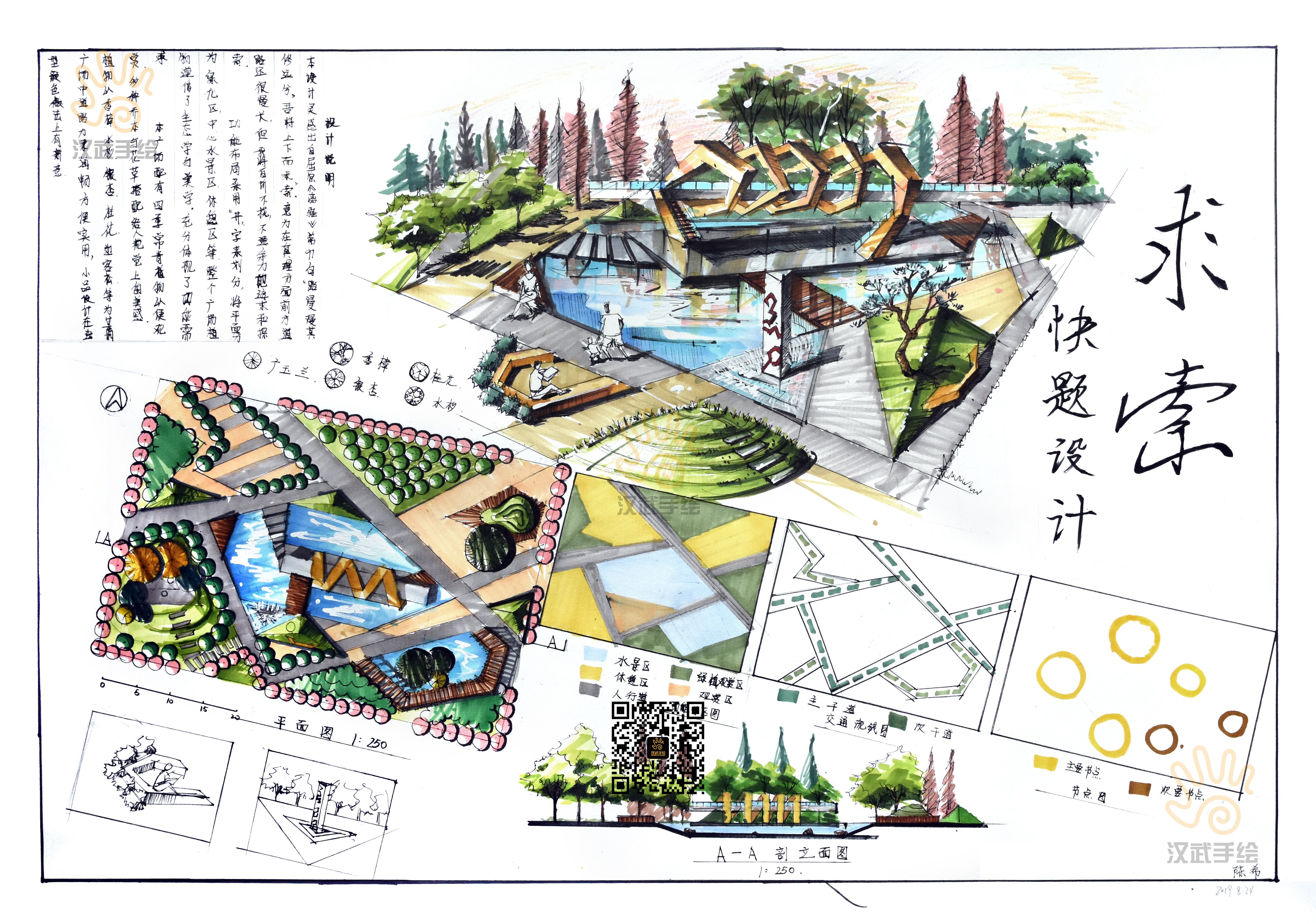 2020環(huán)藝景觀手繪考研快題 藝術(shù)設(shè)計(jì)與實(shí)踐探索